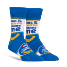 ODDMART Kraft Mac & Cheese Crew Socks 2-Pack