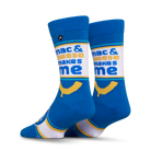 ODDMART Kraft Mac & Cheese Crew Socks 2-Pack