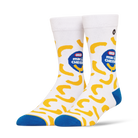 ODDMART Kraft Mac & Cheese Crew Socks 2-Pack