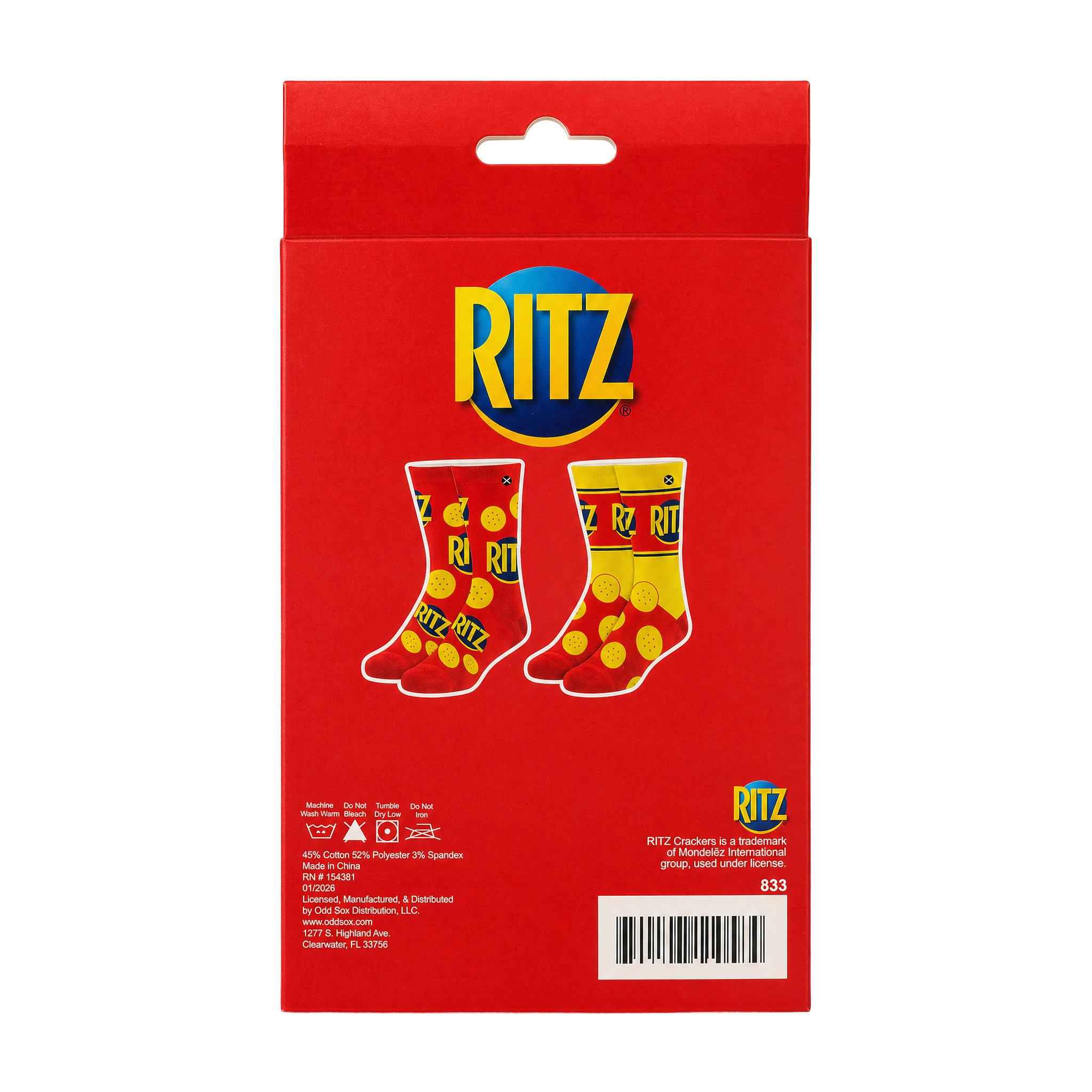 ODDMART Ritz Crew Socks 2-Pack