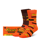 ODDMART Reese's Cups Crew Socks 2-Pack