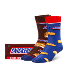 ODDMART Snickers Crew Socks 2-Pack