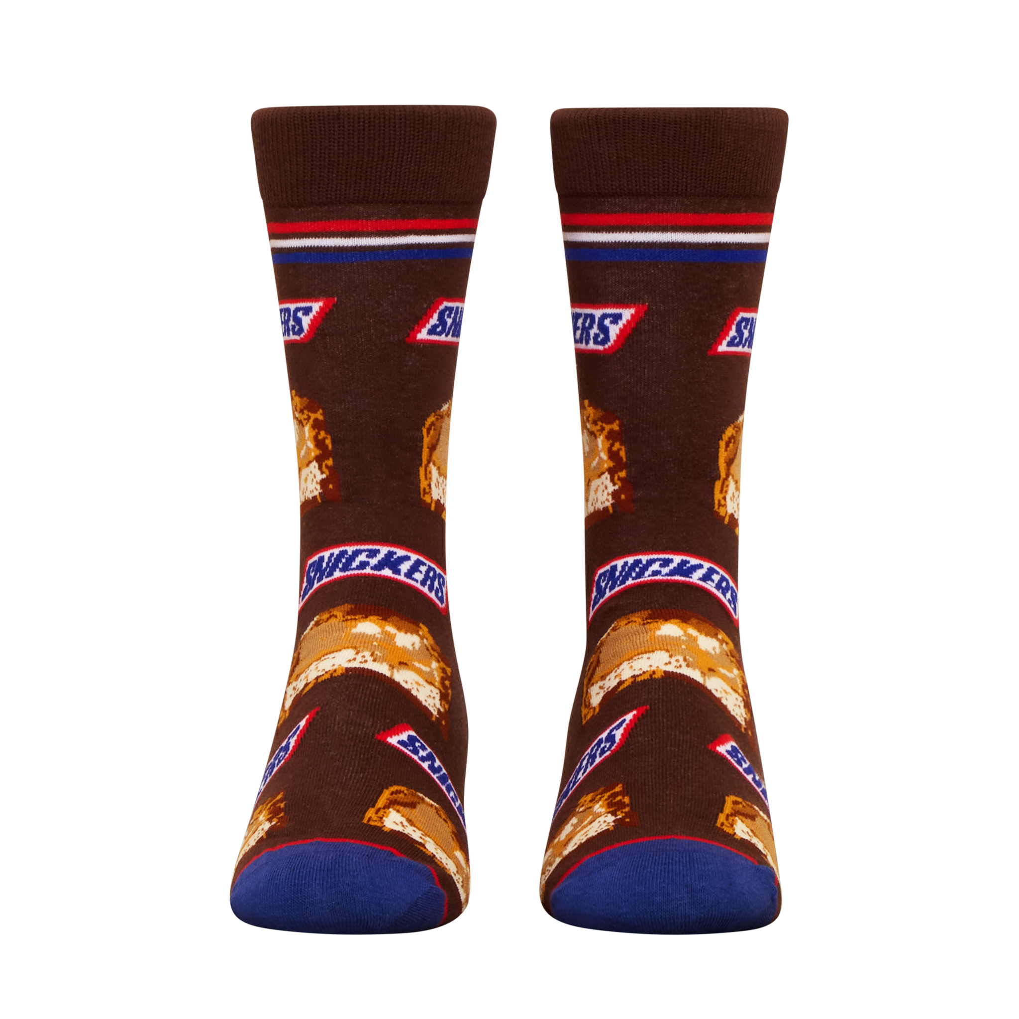 ODDMART Snickers Crew Socks 2-Pack