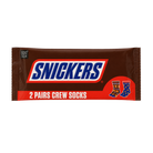 ODDMART Snickers Crew Socks 2-Pack