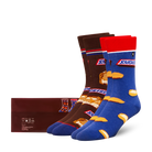 ODDMART Snickers Crew Socks 2-Pack