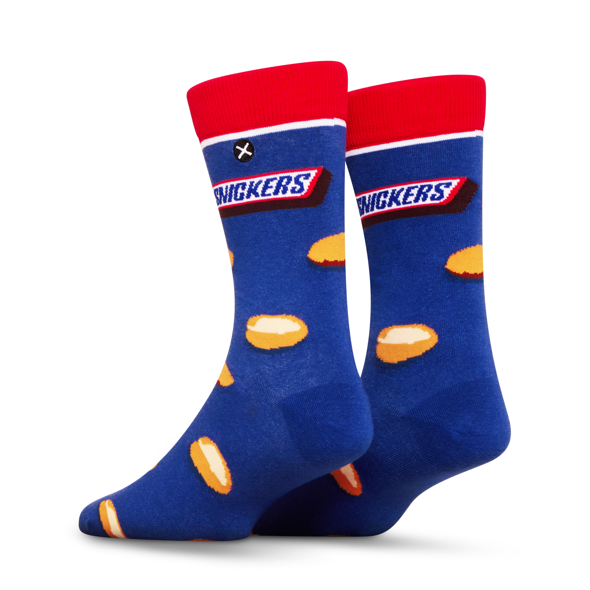 ODDMART Snickers Crew Socks 2-Pack