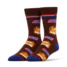 ODDMART Snickers Crew Socks 2-Pack