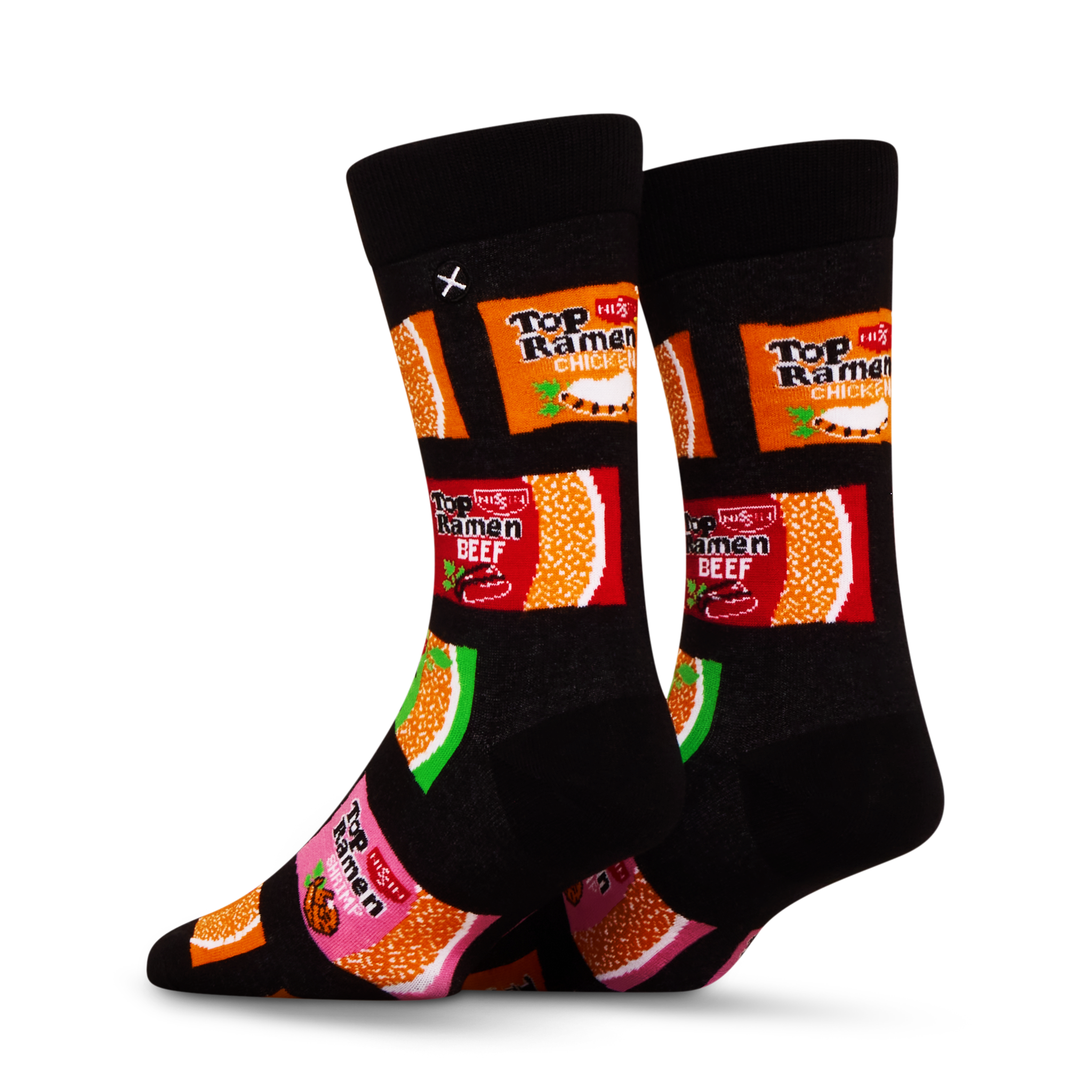 ODDMART Top Ramen Crew Socks 2-Pack