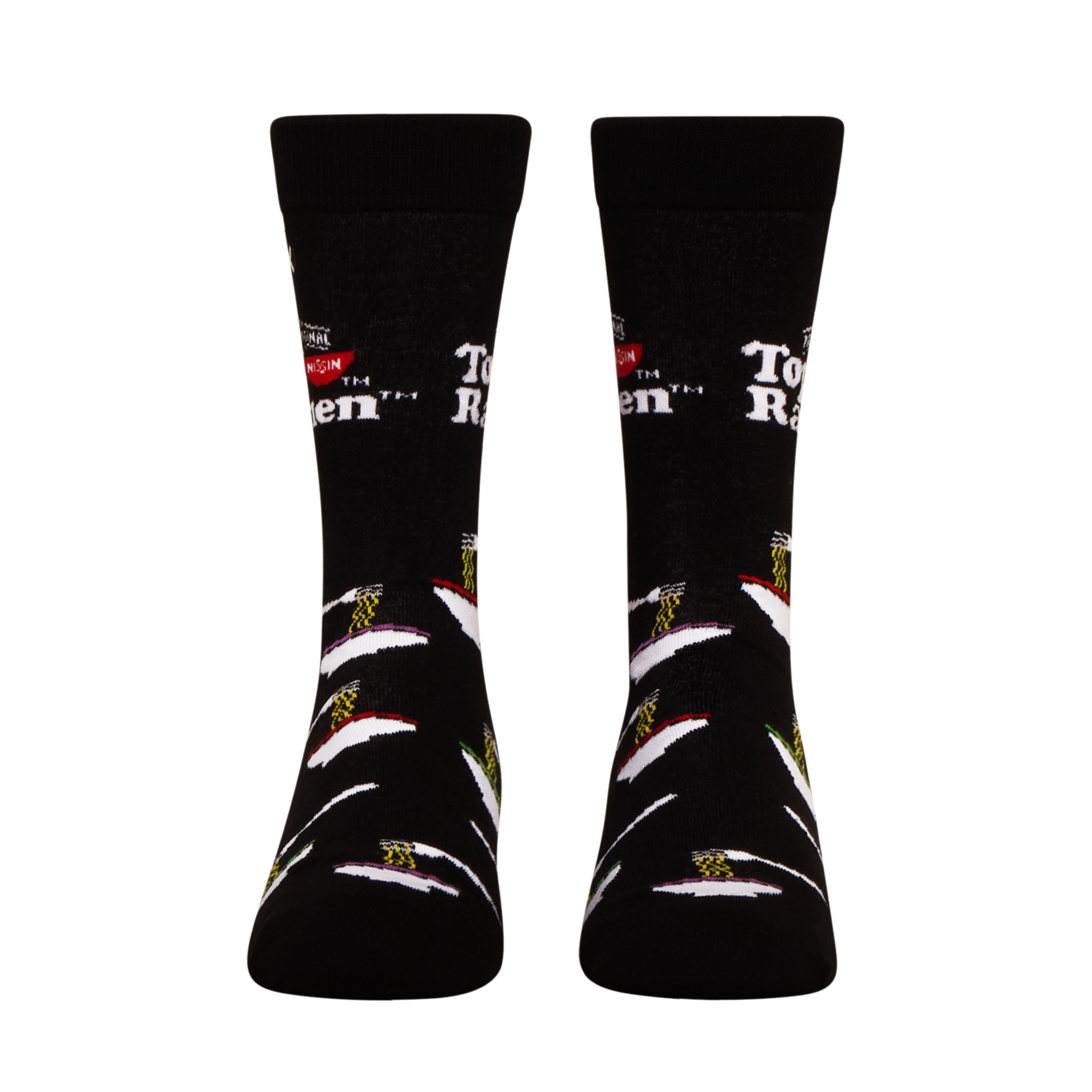 ODDMART Top Ramen Crew Socks 2-Pack