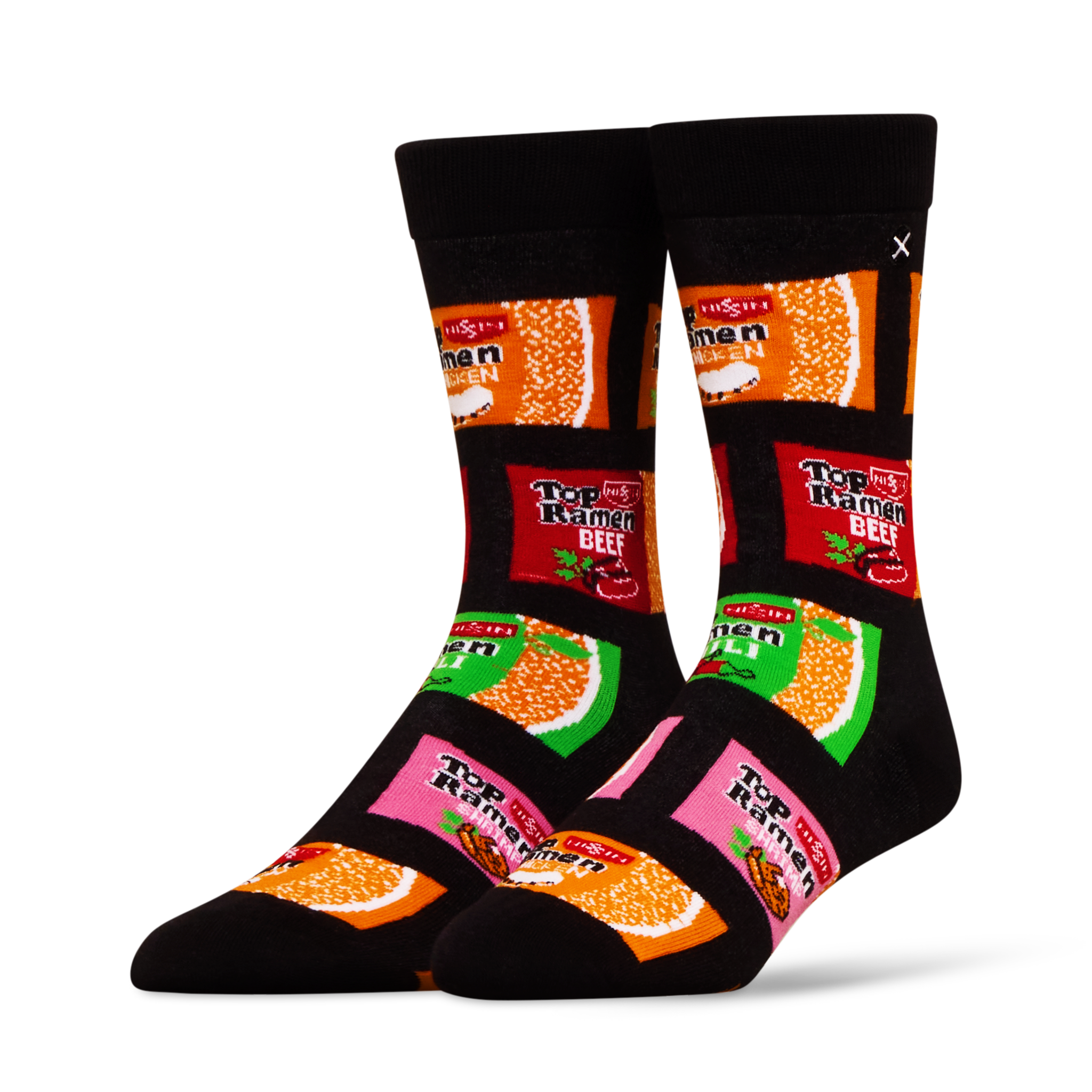 ODDMART Top Ramen Crew Socks 2-Pack