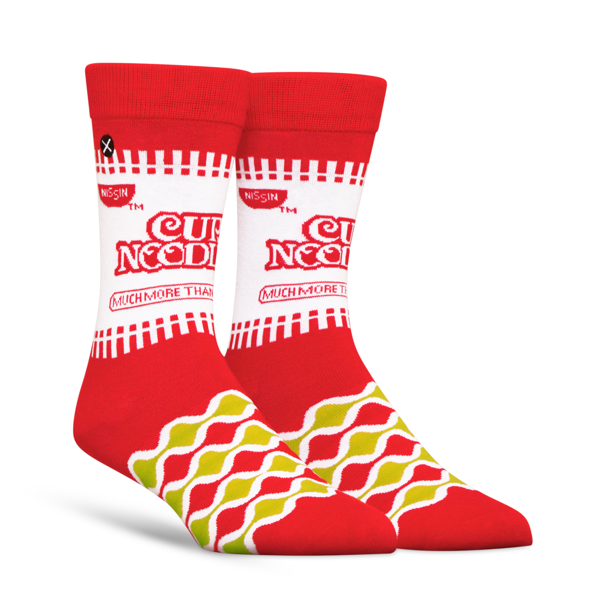 ODDMART Cup Noodles Crew Socks 2-Pack