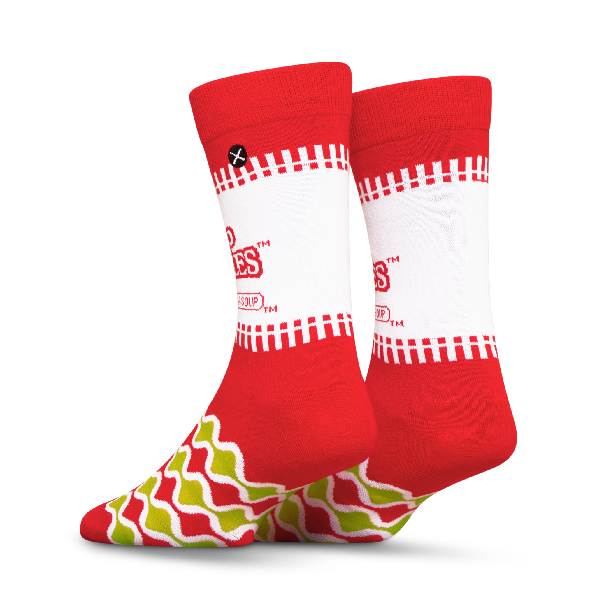 ODDMART Cup Noodles Crew Socks 2-Pack