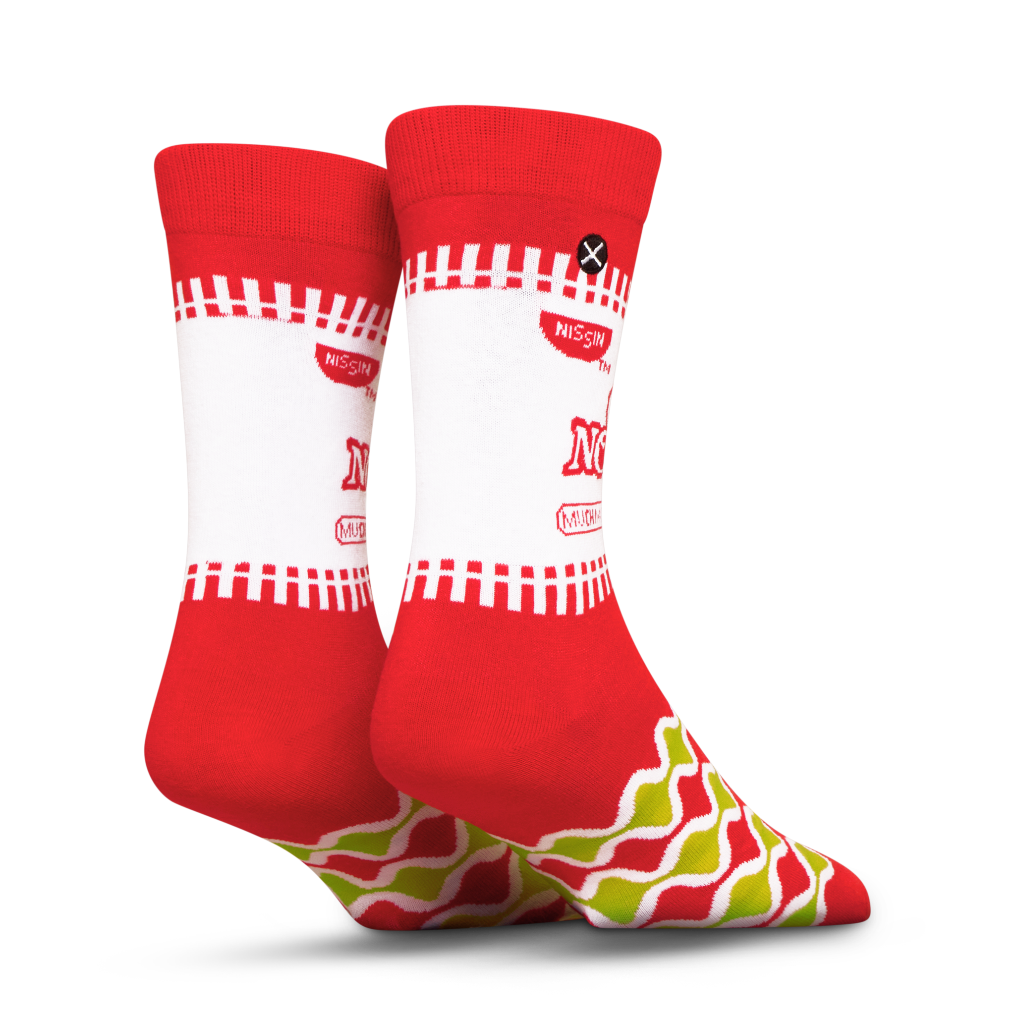 ODDMART Cup Noodles Crew Socks 2-Pack