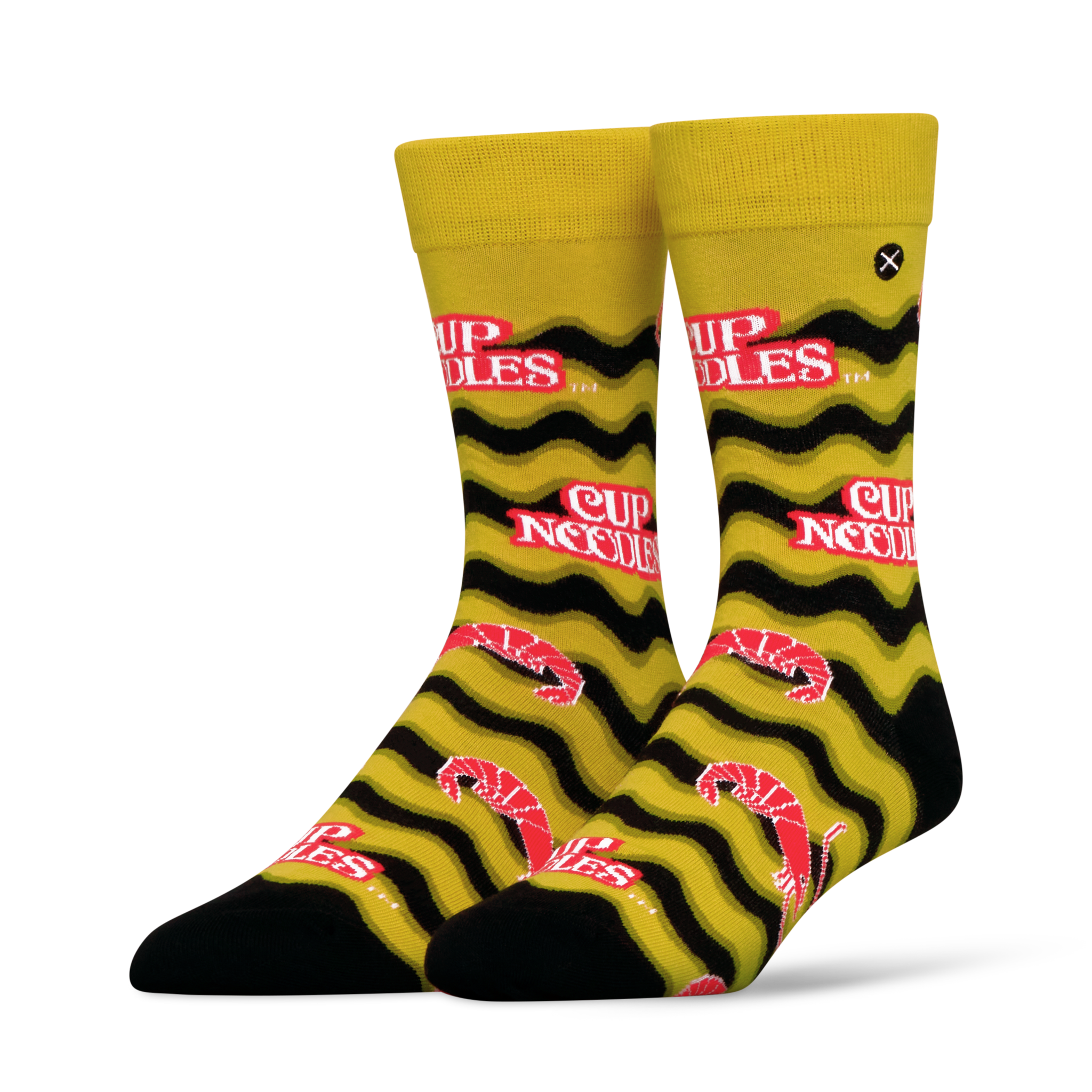 ODDMART Cup Noodles Crew Socks 2-Pack