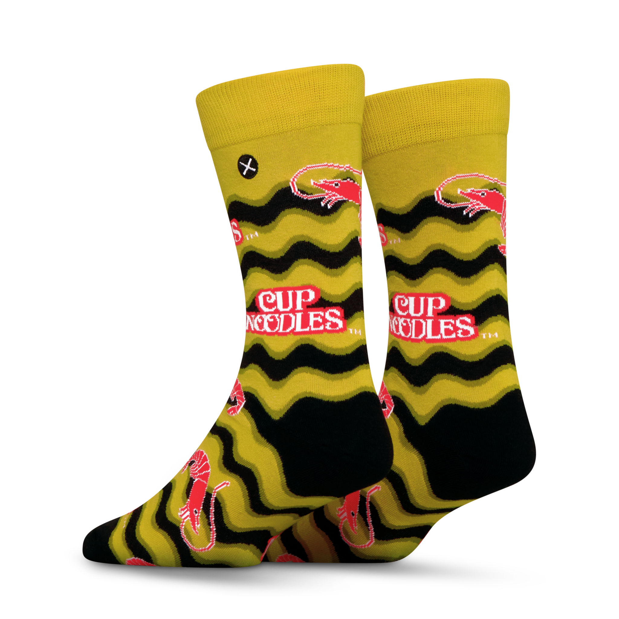ODDMART Cup Noodles Crew Socks 2-Pack