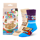 ODDMART Cinnamon Toast Crunch Crew Socks 2-Pack