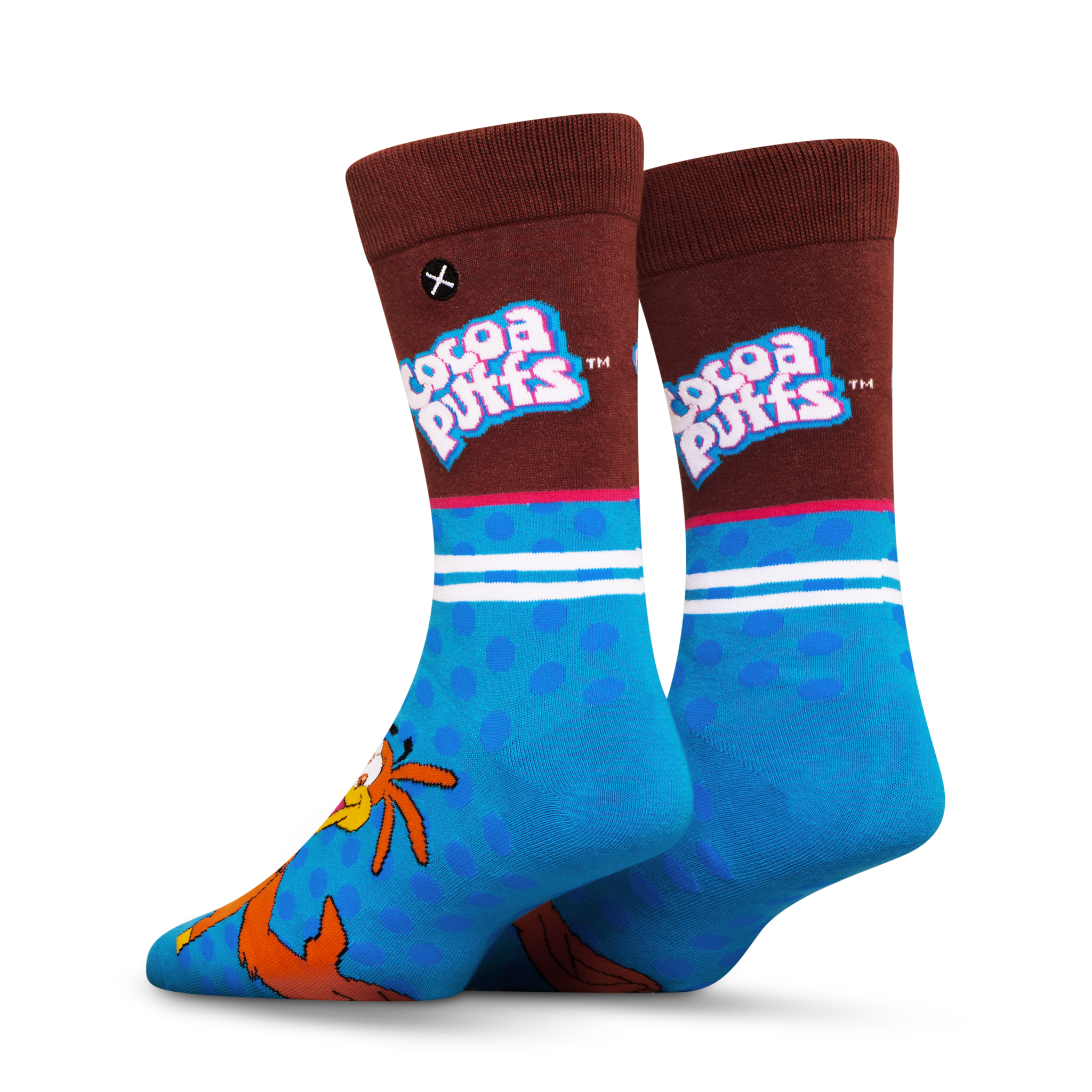 ODDMART Cocoa Puffs Crew Socks 2-Pack