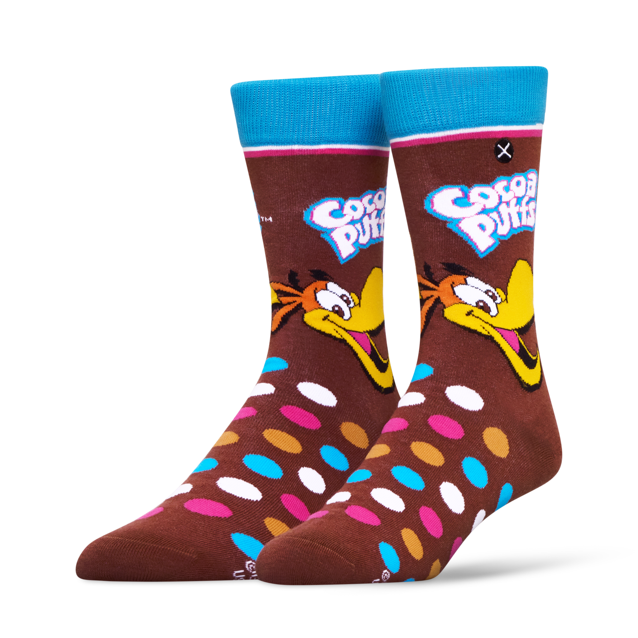 ODDMART Cocoa Puffs Crew Socks 2-Pack
