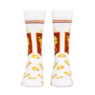ODDMART Honey Nut Cheerios Crew Socks 2-Pack
