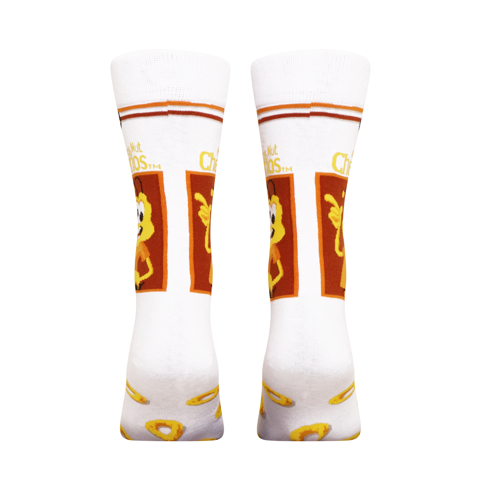 ODDMART Honey Nut Cheerios Crew Socks 2-Pack