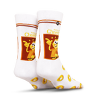 ODDMART Honey Nut Cheerios Crew Socks 2-Pack