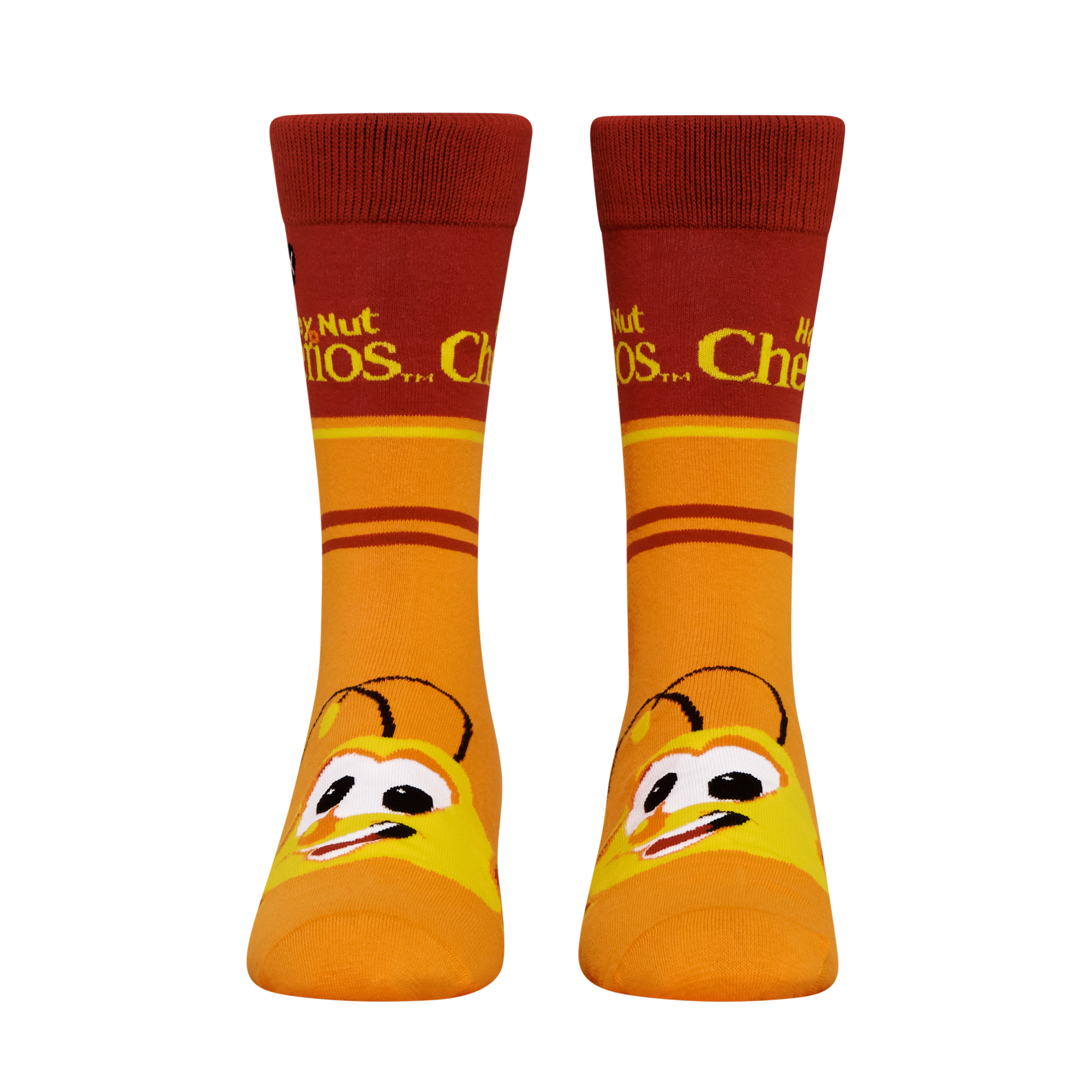 ODDMART Honey Nut Cheerios Crew Socks 2-Pack