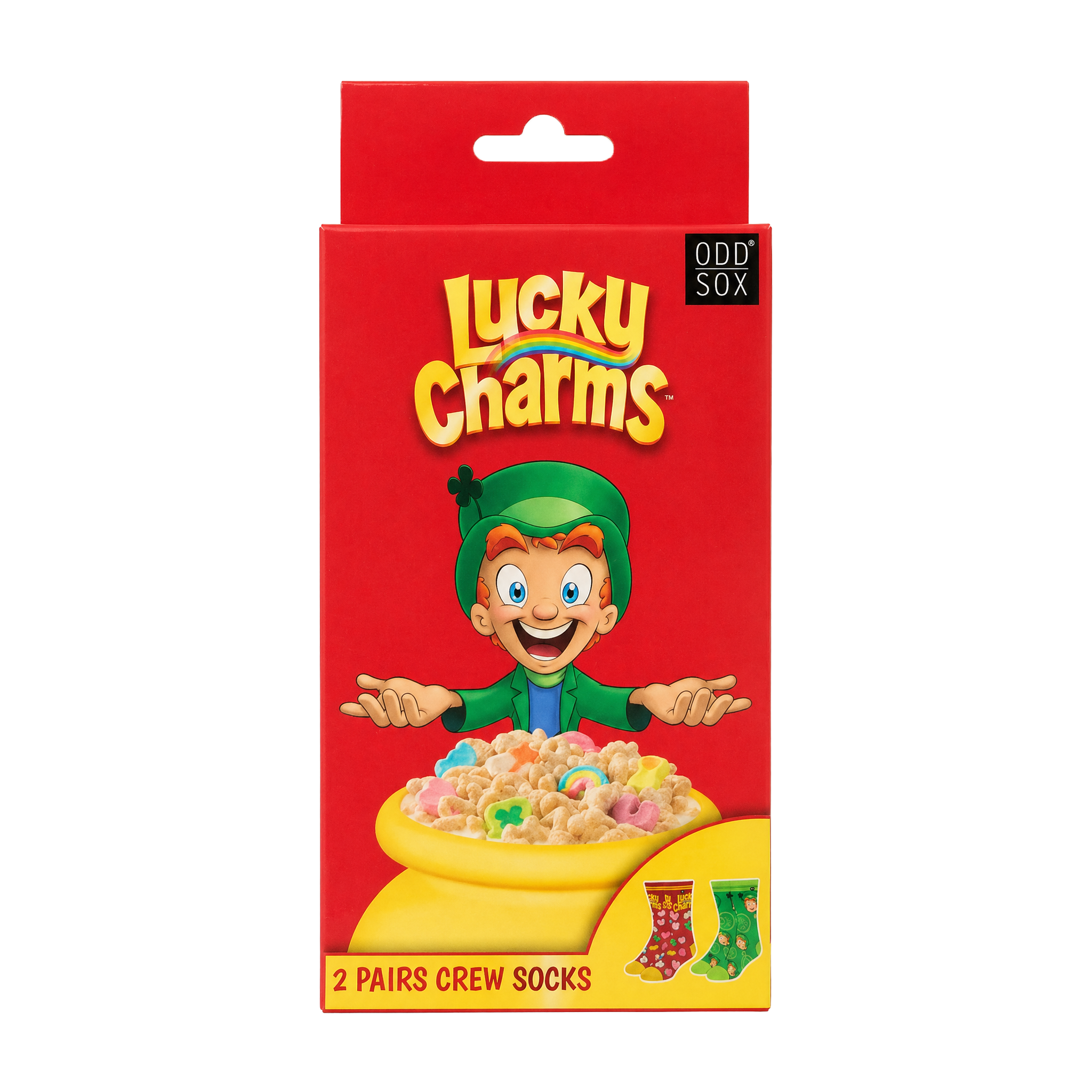 ODDMART Lucky Charms Crew Socks 2-Pack