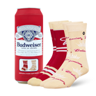 ODDMART Budweiser Crew Socks 2-Pack