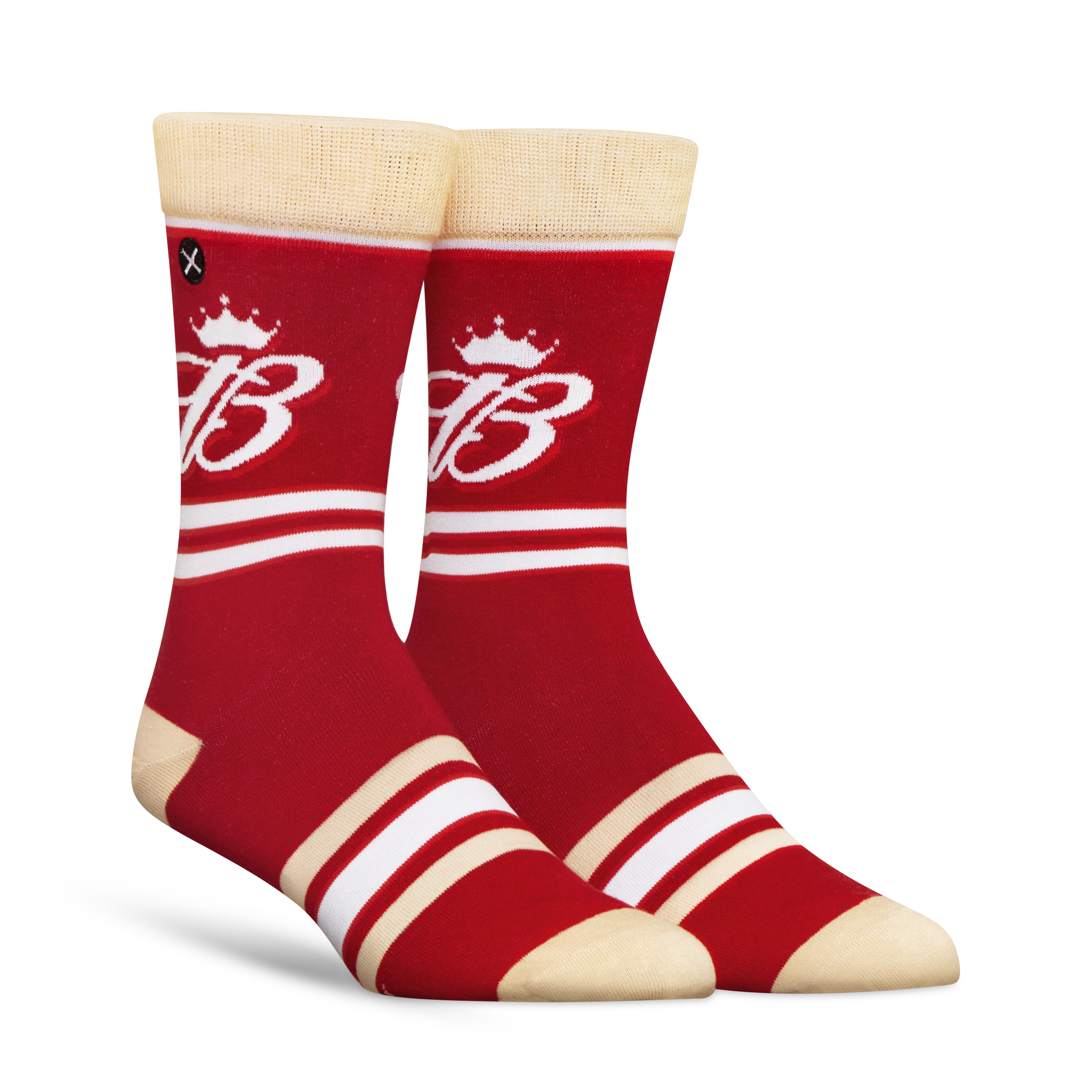 ODDMART Budweiser Crew Socks 2-Pack
