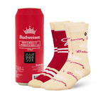 ODDMART Budweiser Crew Socks 2-Pack