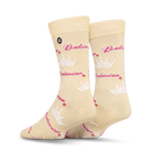 ODDMART Budweiser Crew Socks 2-Pack