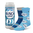 ODDMART Busch Light Crew Socks 2-Pack