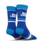 ODDMART Bud Light Crew Socks 2-Pack