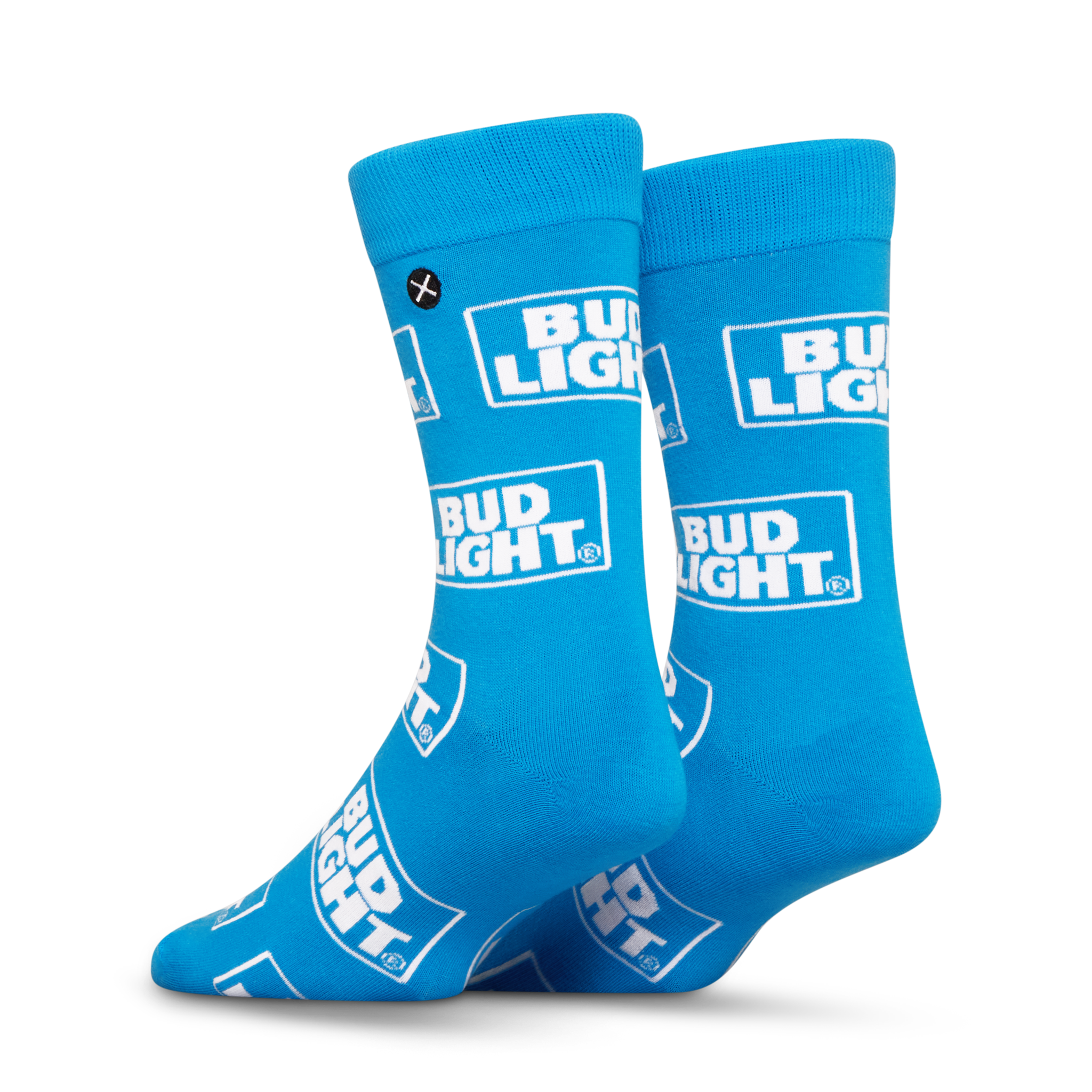 ODDMART Bud Light Crew Socks 2-Pack