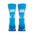 ODDMART Bud Light Crew Socks 2-Pack