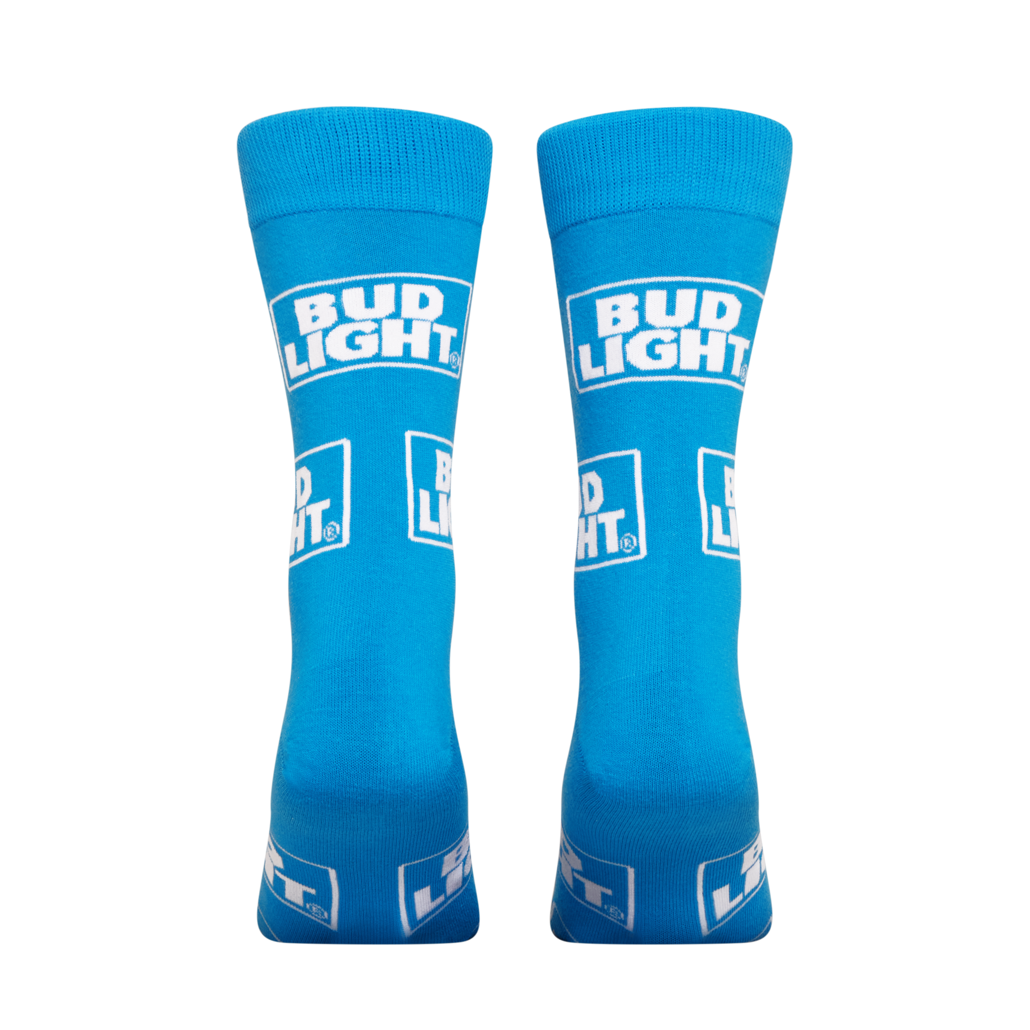 ODDMART Bud Light Crew Socks 2-Pack