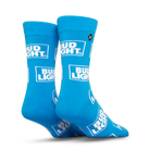 ODDMART Bud Light Crew Socks 2-Pack