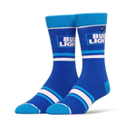 ODDMART Bud Light Crew Socks 2-Pack