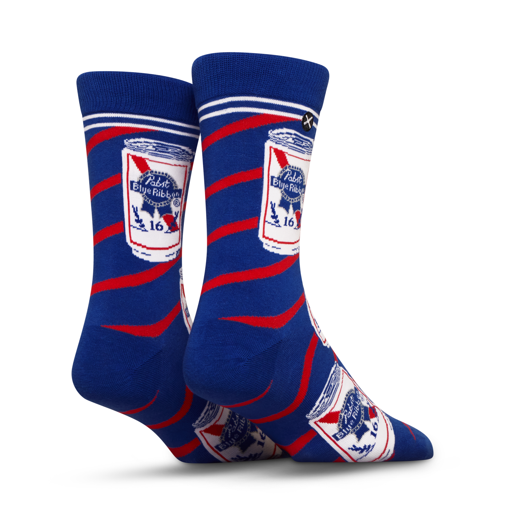 ODDMART Pabst Blue Ribbon Crew Socks 2-Pack
