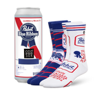 ODDMART Pabst Blue Ribbon Crew Socks 2-Pack