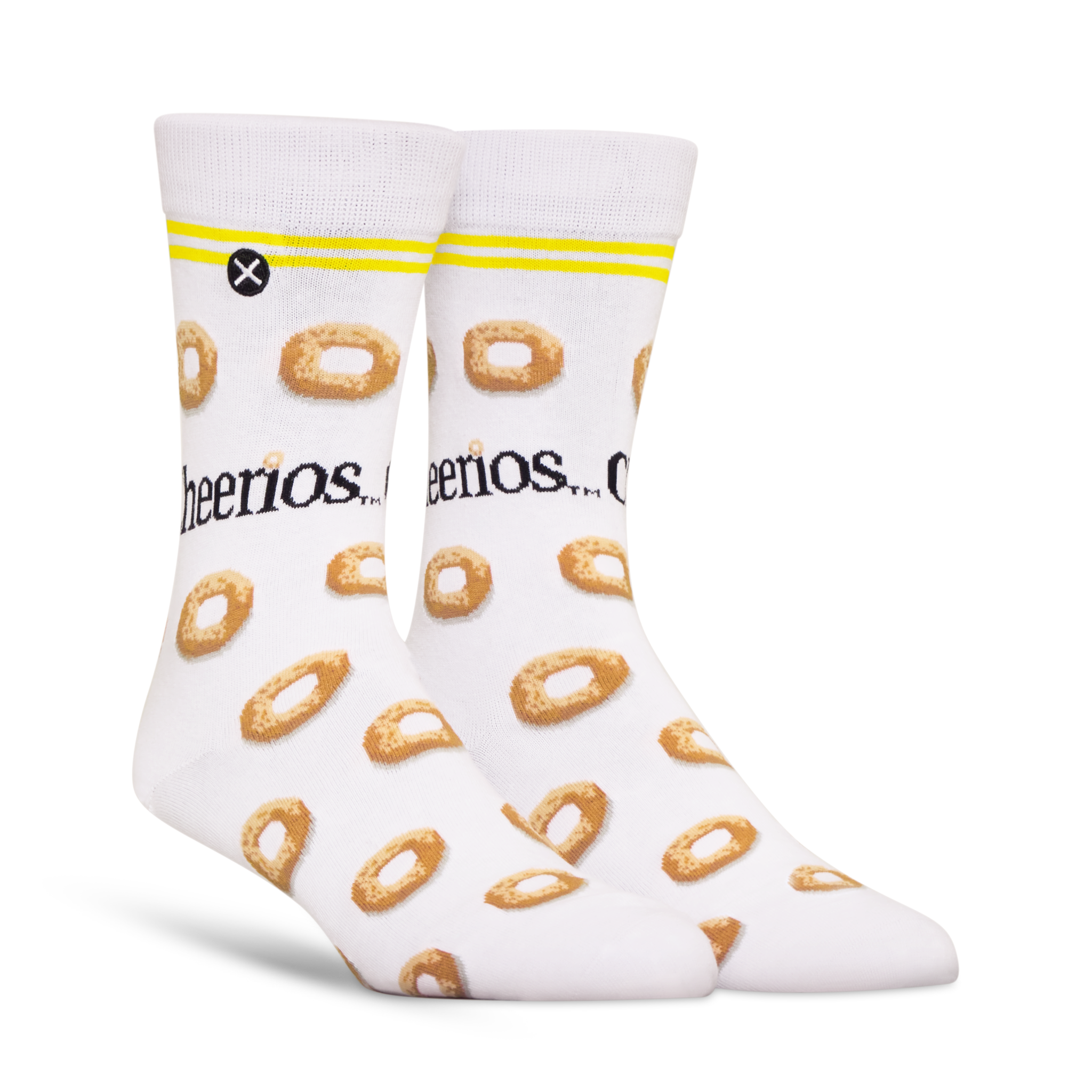ODDMART Cheerios Crew Socks 2-Pack