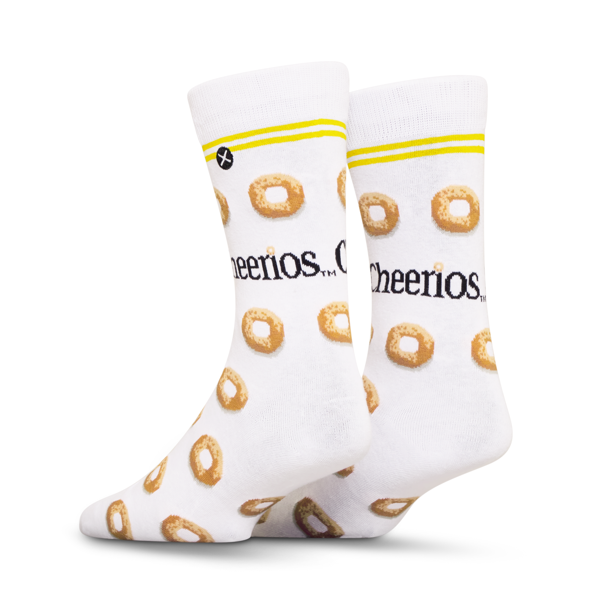 ODDMART Cheerios Crew Socks 2-Pack