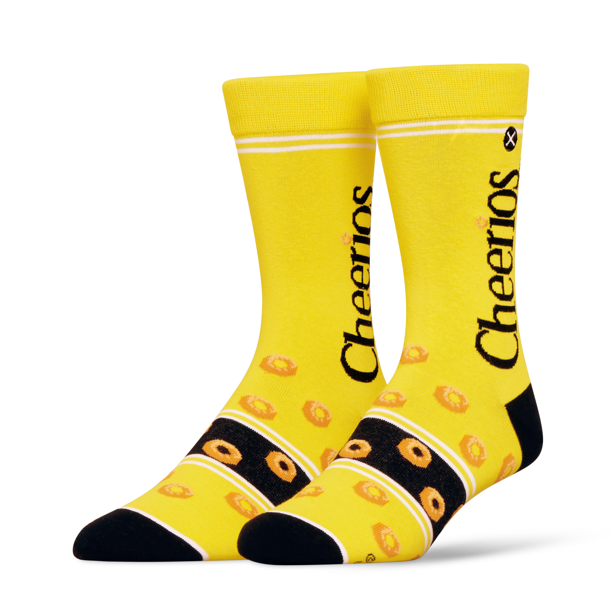 ODDMART Cheerios Crew Socks 2-Pack