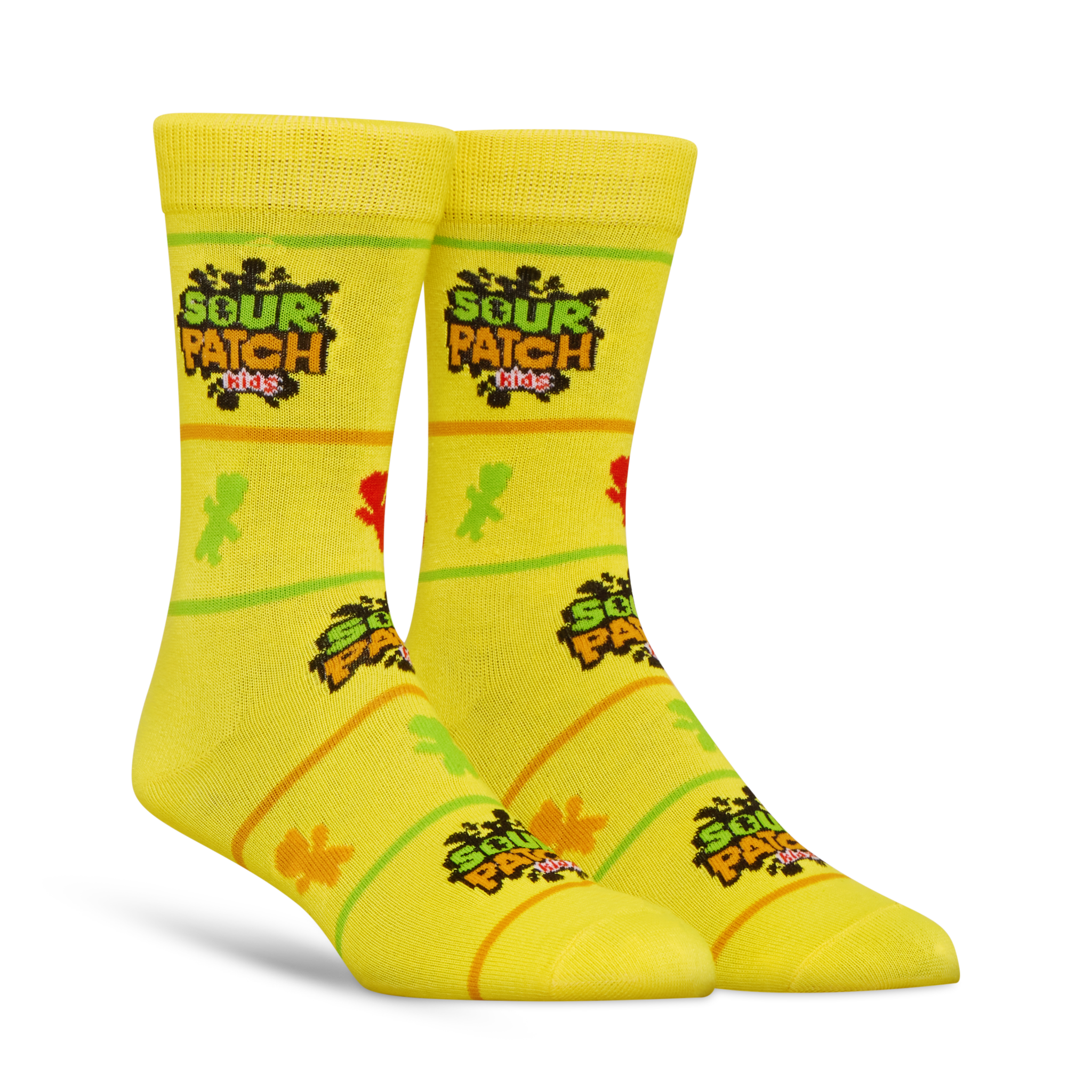 ODDMART Sour Patch Kids Crew Socks 2-Pack