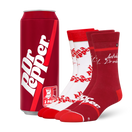 ODDMART Dr Pepper Crew Socks 2-Pack