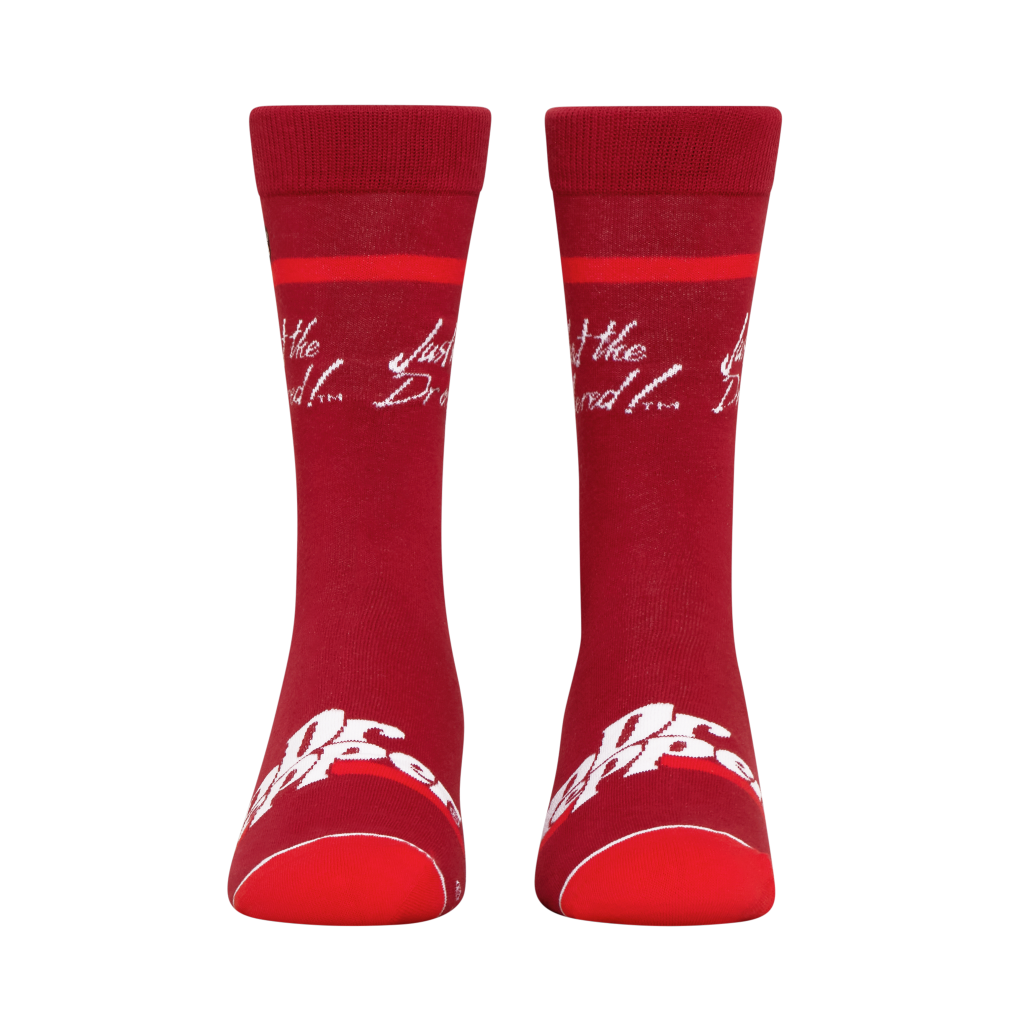 ODDMART Dr Pepper Crew Socks 2-Pack