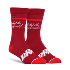 ODDMART Dr Pepper Crew Socks 2-Pack