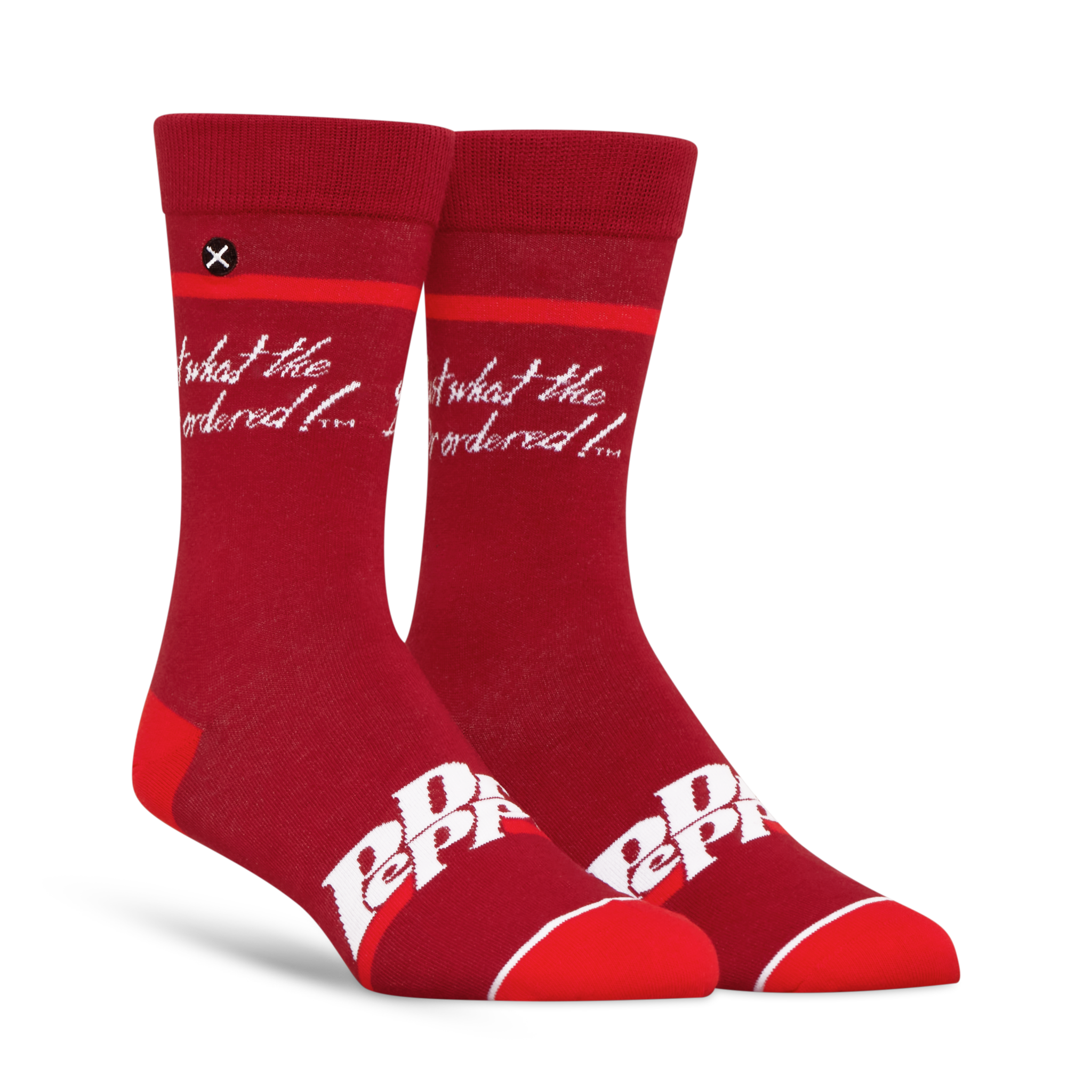 ODDMART Dr Pepper Crew Socks 2-Pack