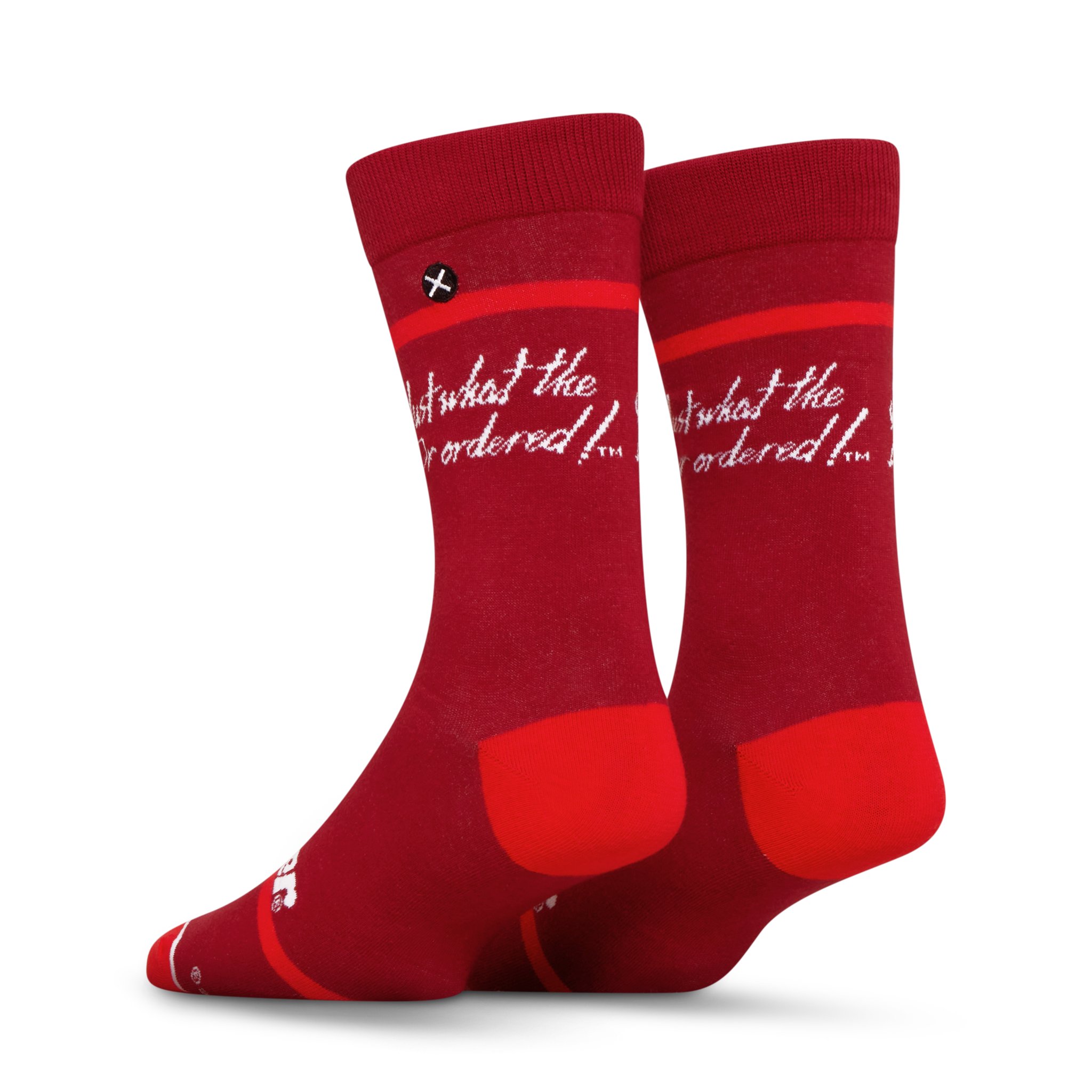 ODDMART Dr Pepper Crew Socks 2-Pack