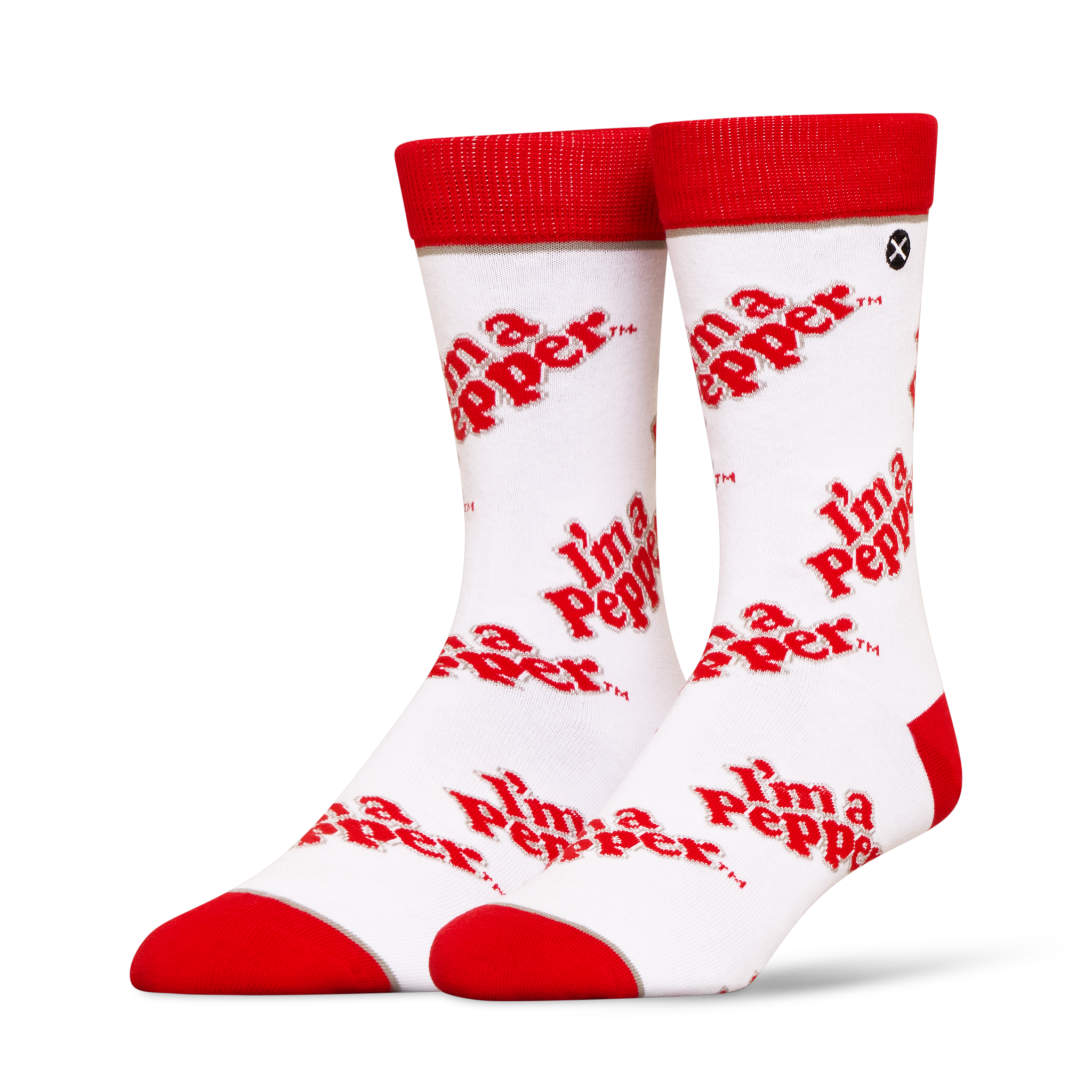 ODDMART Dr Pepper Crew Socks 2-Pack